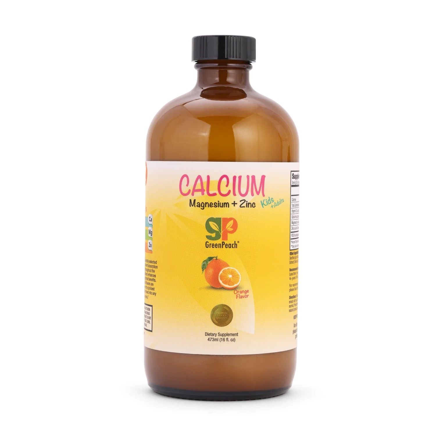 Liquid Calcium + Magnesium, Zinc & D3